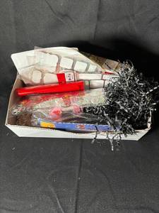 lot 748 image: Mixed Holiday Decorative Lot Glass Ornaments & Decor Items