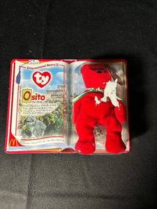 lot 776 image: Lot of 3 Ty Beanie Babies McDonalds International Bears II Collection