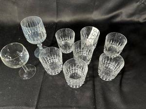 lot 792 image: Assorted Crystal Glassware Lot