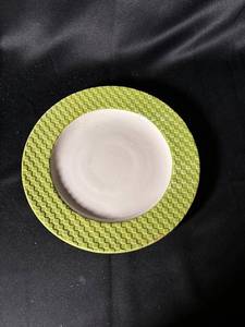 lot 796 image: Assorted Colorful Ceramic Plates and Bowls - Set of 7