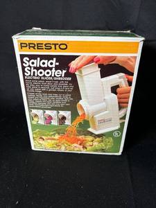 lot 812 image: Presto Salad Shooter & Various Baking Essentials