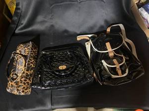 lot 618 image: Trio of Stylish Handbags & Backpack