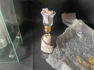 lot 691 image: Lot of Decorative Glass Items including Vases and Candle Holder