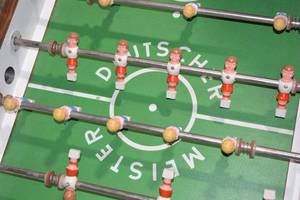 lot 1 image: Vintage German Foosball Table by Automatenbau Fster