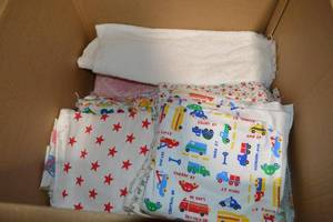 lot 24 image: Assorted Fabric Lot for Crafting and Sewing