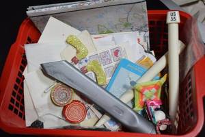 lot 37 image: Assorted Craft and Sewing Supply Lot
