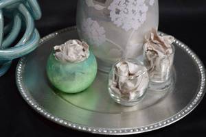 lot 91 image: Home Decor Lot - Vases, Orb, and Decorative Tray