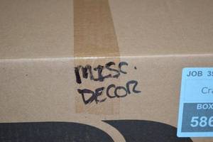 lot 95 image: Assorted Home Decor & Craft Lot