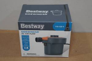 lot 134 image: Bestway Sidewinder AC Air Pump