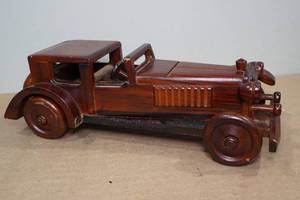lot 151 image: Wooden Model Car