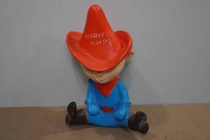 lot 154 image: Vintage 1960s Maypo Cereal Marky Maypo Advertising Bank