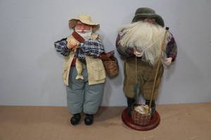 lot 188 image: 2 Happy Grandpa Fishermen
