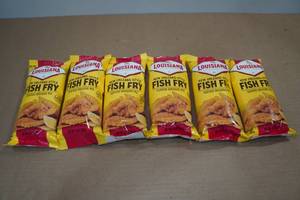 lot 189 image: 5 Louisiana Fish Fry Seafood Breading Mix