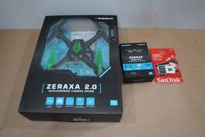 lot 206 image: Zeraxa 2.0 Auto-Hovering Camera Drone with Crash Pack