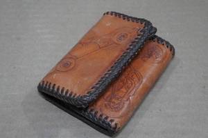 lot 223 image: Leather Harley Billfold