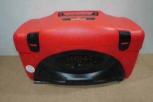 lot 267 image: Durapro Budweiser Beer Cooler Radio with Strap