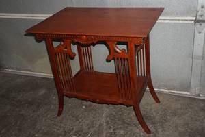 lot 279 image: Antique 1900s East Lake Imperial Piano Themed Table