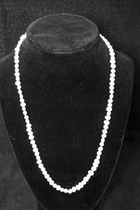 lot 280 image: String of Pearls with Sterling Silver LaLoop Clasp