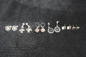 lot 317 image: Sterling Silver Earrings