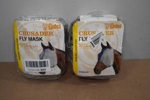 lot 359 image: 2 Cashel Fly Masks -YearlingLarge Pony