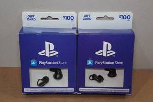 lot 376 image: 2 Sony PlayStation Headphones