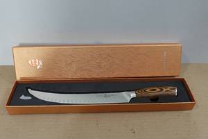 lot 406 image: Tou Cutlery Fiery Phoenix 10 Butcher Knife