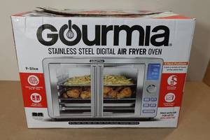 lot 415 image: Gourmia Stainless Steel Digital Air Fryer Oven