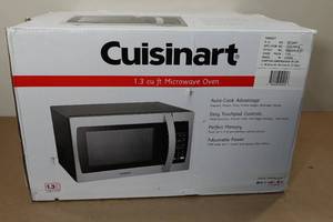 lot 416 image: Cuisinart 1.3 cu ft Microwave Oven