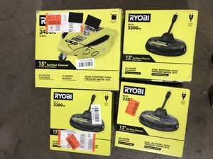 lot 27 image: Lot of Assorted Ryobi Power Tools Various Models and Conditions   Customer Returns See Pictures
