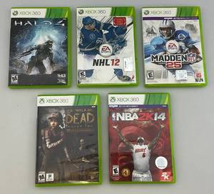Misc. Vintage XBOX 360 Video Games