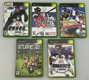 Misc. Vintage XBOX  Video Games