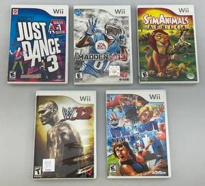 Misc. Vintage Wii Video Games
