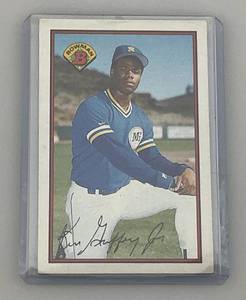1989 BOWMAN Ken Griffey Jr. ROOKIE Card (In Protective Sleeve)