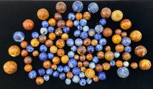 Vintage Bennington Clay Marbles