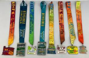 Misc. Vintage Stillwater Marathon Finisher Badges