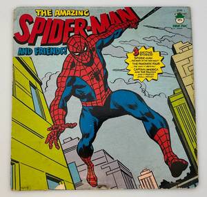 1975 MARVEL COMICS  The Amazing Spiderman & Friends  Album (VERY COOL)