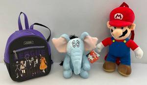 Vintage SUPER MARIO Figure Backpack & More