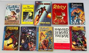Misc. Vintage Graphic Novels Including SPIDERMAN & More