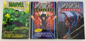 Marvel Universe Hardcover Books Including HULK & More