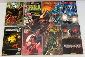 Misc. Vintage Graphic Novels Including THE BIONIC MAN & More