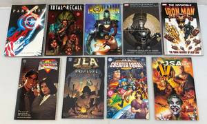 Misc. Vintage Graphic Novels Including IRON MAN & More