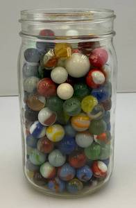 Misc. Vintage Marbles (Some Glow Under UV Light)
