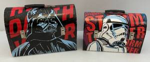 Vintage STAR WARS Nesting Cardboard Storage Box Set DARTH VADORSTORMTROOPER