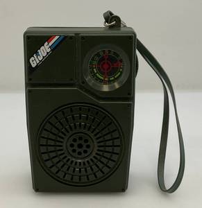 1982 G.I. JOE Transistor Radio (Works)