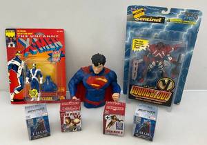 Misc. Vintage Superhero Action Figures & More (NIB)