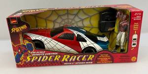 Vintage SPIDER-MAN Animated Series RC Remote Controled Spider Racer 118th Scale (NIB)