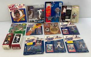 Misc. Vintage Starting Lineup Action Figures & More