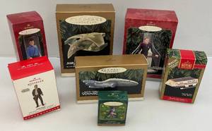 Misc. Vintage Hallmark Keepsake STAR TREK Ornaments & More (NIB)