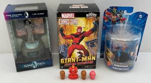 Misc. Vintage  Superhero  Action Figure Items (NIB)