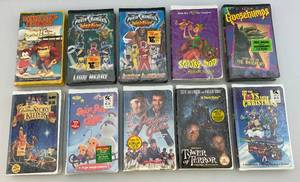 Misc. Vintage VHS Tapes Cartoons (Factory Sealed)